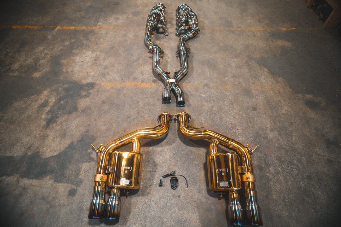 Ferrari 599 RACE F1 Valved Exhaust system — photo 1 of 10